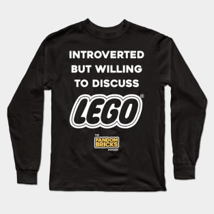 Willing To Discuss Lego Long Sleeve T-Shirt